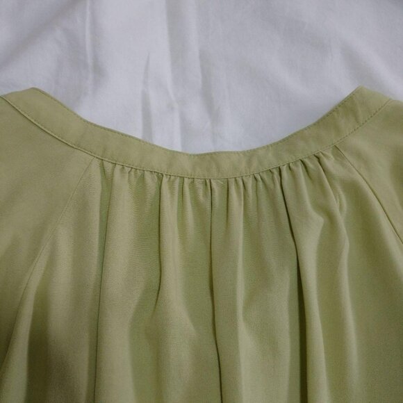 Globrok Smooth Relaxed Blouse Size M Green - Picture 5 of 6